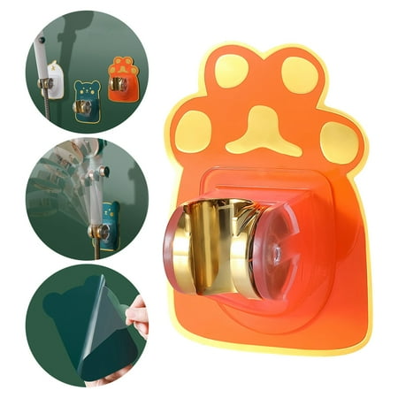 

wo-fusoul Summer Savings Clearance Punch-free Shower Bracket Bathroom Universal Shower Head Fixed Artifact Adjustables Nozzle Hanging Seat Nozzle Wall Seat Bottom