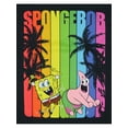 thumbnail image 5 of SpongeBob SquarePants Cartoon Men's Rainbow Adult Short Sleeve T-Shirt, 5 of 5