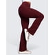 thumbnail image 4 of Pantalones CRZ YOGA Butterluxe de cintura alta acampanados de color rojo merlot para mujer, 4 of 6