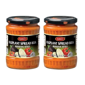 Zergut Eggplant Caviar Spread, Plant-Based, Kosher, Vegan, 19oz