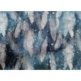 thumbnail image 5 of oneOone Cotton Cambric Teal Blue Fabric Feather Sewing Material Print Fabric By The Yard 56 Inch Wide-S8, 5 of 6