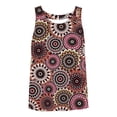 thumbnail image 4 of Women's High Neck Tankini Top - Halter Tie Dye Print Swim Top, Tummy Control Modest Bathing Suit Top for Beach & Pool (S-XXL), 4 of 4