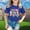 Blue, variant on Gzbliryd Easter Crewneck T-Shirt Short Sleeve Tees Cute Cartoon Graphic Tees for Boy Oversized Short Sleeve Graphic Tee Tops (Black,8-9 Years)