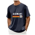 thumbnail image 3 of JLFKNG Summer Mens T-Shirt Tops German Football Graphic Plus Size T Shirt Printed Solid Color Short Sleeve Suitable For Beach, Vacation, Traveling, 3 of 5