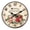 Rose, variant on Black Cat Wooden Wall Clocks Battery Operated 14 Inch