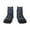 2 Black-2, variant on Function Source Code Pattern Quarter Crew Socks,Toe Seamed Ankle Socks,Cotton Cushioned Breathable Athletic Crew Sports Socks