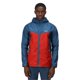 thumbnail image 2 of Regatta - Chaqueta Impermeable Dresford para Hombre (Azul Dinastía, Rojo Fuego), 2 of 4