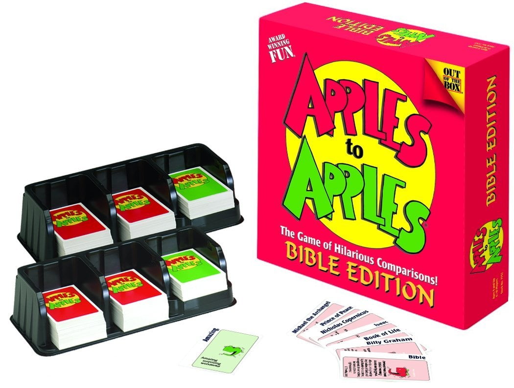 Apples To Apples Bible Edition Apples To Apples Bible Edition Is The Wild Party Game That Provides Instant Fun For Everyone By Cactus Game Design Walmart Com Walmart Com