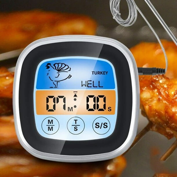 Digital top bbq thermometer