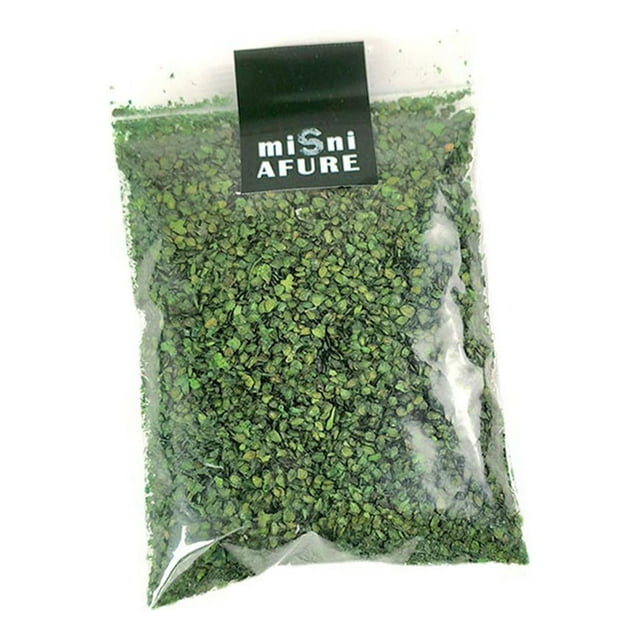 lionlar Micro Landscape Leaves 50ml Ground Cover Scene Accessories Leaf for Garden Model Greenish