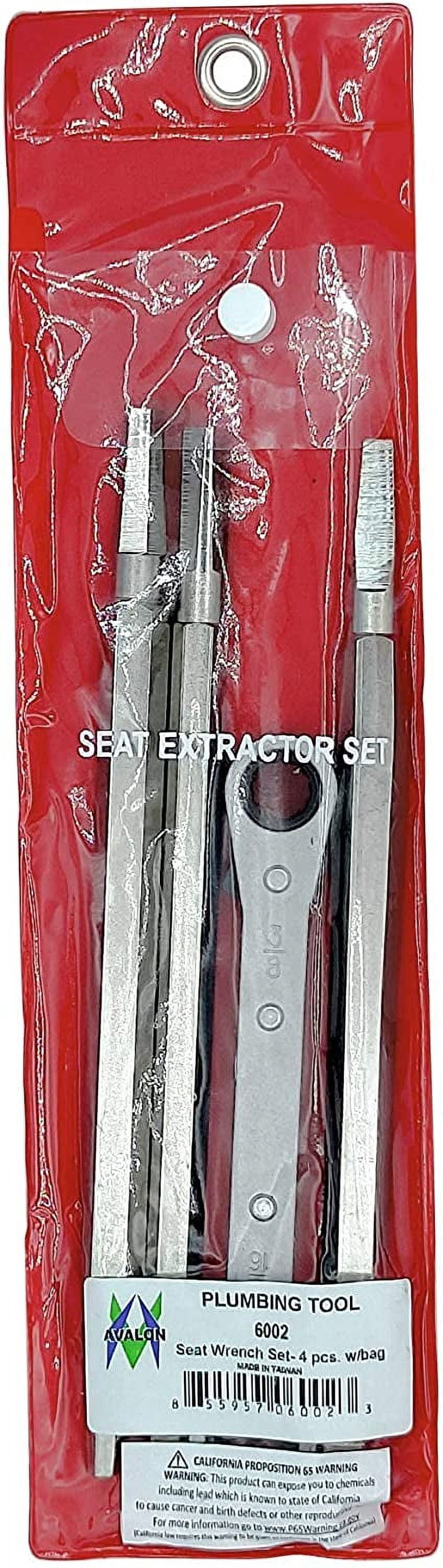Avalon, Chrome Finish Socket Wrench & Set, 4 Piece
