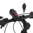 thumbnail image 2 of Headlight ABS Red Night Riding Light Cycling Flashlight Waterproof USB Rechargeable Headlight With Speaker ANGGREK BJ2716, 2 of 8