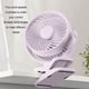 thumbnail image 5 of Mini clip en el ventilador, ventilador personal Portátil de Rotación de 360 Con 4 Velocidadas, Ventilador de Enfriamiento de Escritorio Recargable USB, Ventilador DE, 5 of 7