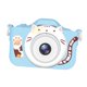 thumbnail image 1 of Cámara de juguete para niños y niñas, cámara para niños pequeños, regalos novedosos, cámara de video, juguete digital para niños gato azul, 1 of 9
