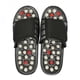 thumbnail image 1 of RV Un par de zapatos para masaje de pies Rotación de pies Zapatillas de acupuntura Sandalias Relajación Estrés Saludable (Tamaño: 44-45) brillar Electrónica, 1 of 5