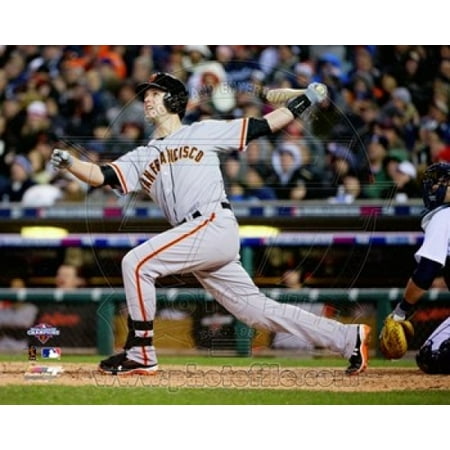 1989 World Series Game - Buster Posey 2 Run Home Run Game 4 of the 2012 World Series Action Sports Photo