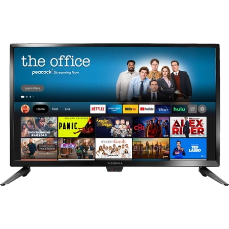 Restored Insignia 24" Class HD (720p) Smart LED TV (NS24DF310NA21) (Refurbished)