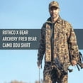 thumbnail image 6 of Rothco X Bear Archery Fred Bear Camo BDU Shirt, 6 of 9