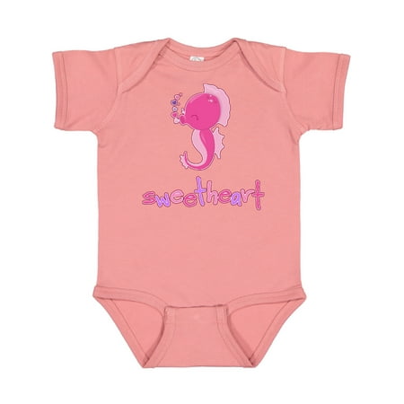 

Inktastic Sweetheart- seahorse Gift Baby Boy or Baby Girl Bodysuit