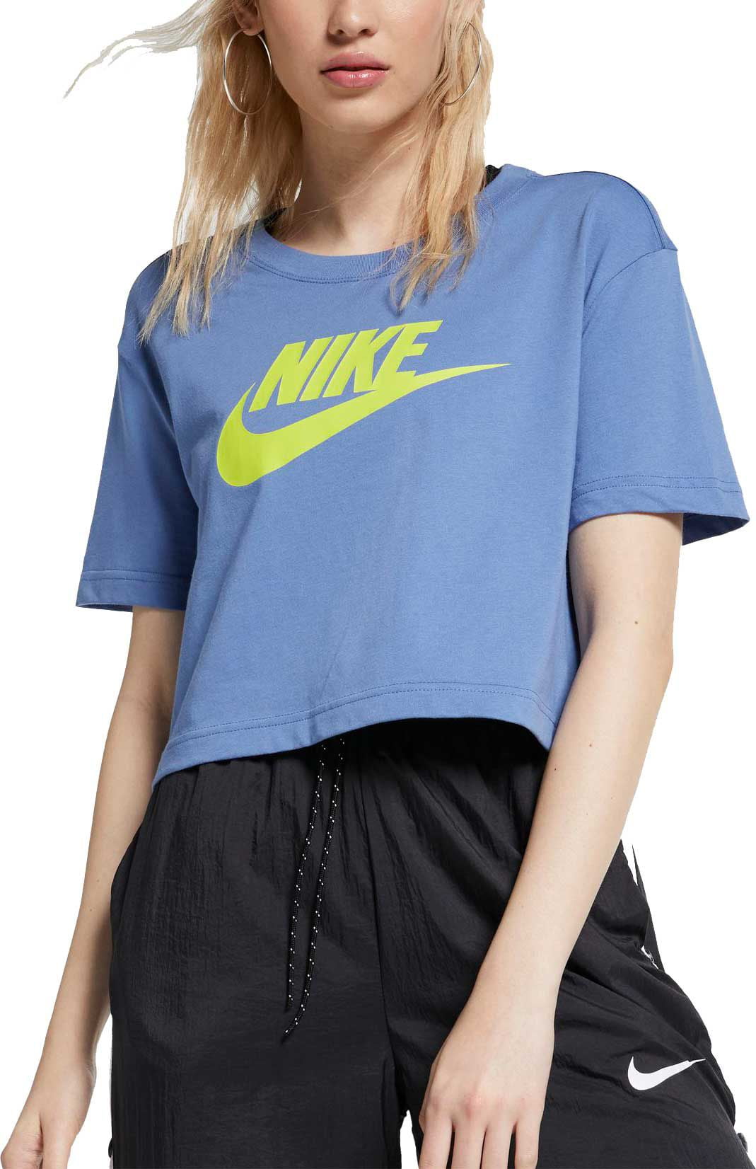 nike women's essential futura crop top