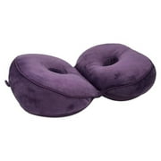 Dual Comfort Butt Pillow Lift Hips Up Seat Cushion,Donut Pillow - Beautiful Buttocks Latex Cushion Orthopedic Posture Correction Cushion for Tailbone Pain