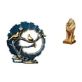 thumbnail image 1 of figurita de chuchería,Estatuilla artesanal escultura estatua de amor,Estatuilla de chuchería de resina,regalo para pareja,decoración,Figura de león,Estante con estatua de león para, 1 of 8