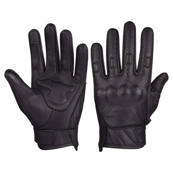 Guantes de Motociclista Vance para Hombre de Cuero Premium Perforados 3XL