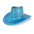 thumbnail image 4 of Slccxzc Sparkly Sequin Cowboy Hat Glitter Western Party Hat, 4 of 7