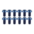 thumbnail image 2 of Wanyifa Titanium Alloy Bolts Torx M5x10 12mm for Bicycle Bike Disc Brake Cycle Rotor Screws Gr5,M5x10 mm,Blue,12 Pcs, 2 of 8