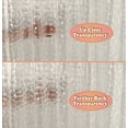 thumbnail image 6 of 3D PEVA Shower Curtain Liner Heavy 8G Semi Transparent Plastic 70 x 72 in + Hook, 6 of 10