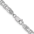 thumbnail image 3 of 14K White Gold Wg 4.5mm Concave Anchor Chain (22 X 4.5) wca120-22, 3 of 5