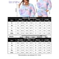 thumbnail image 5 of Yesfashion Women's Print Long Sleeve Tops With Shorts Loungewear Nightwear Pullover Pajama Set With Pockets, 5 of 5
