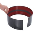 OFFIGAM Self Adhesive Black Metal Door Kick Plate for Interior and ...