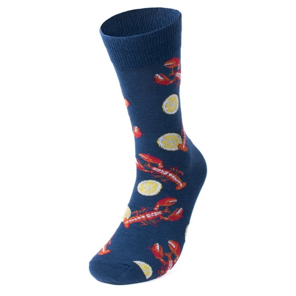 Men's Lobster and Lemon Novelty Socks