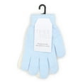 thumbnail image 2 of Time and Tru Women's Knit Gloves, 2-Pack, Isla Blue/Winter White, 2 of 4