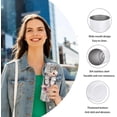 thumbnail image 3 of Butterfly Insulated Skinny Tumblers Cup Coffee Mug with Lid Blue 20oz - Reusable Stainless Steel Water Bottle for Hot & Cold Drinks Tea Cup, 3 of 6