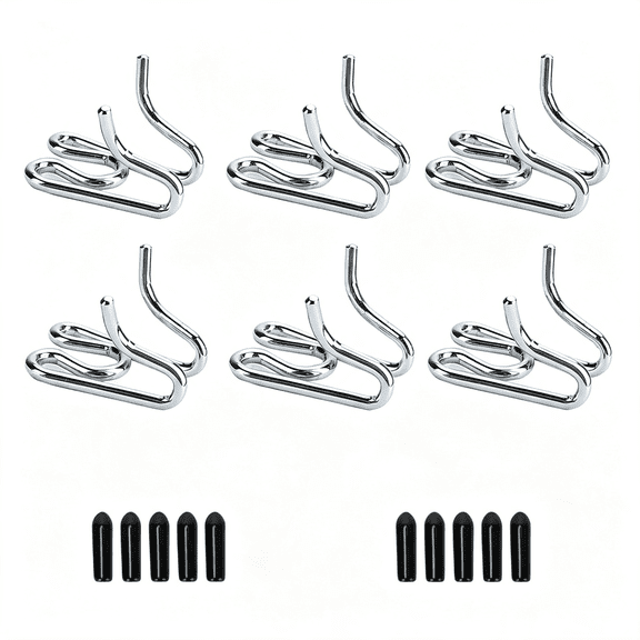 GASTROPOD 6 Pack Extra Links Prong Collar for Dog- Replacement 2.5Mm Stainless Steel Pinch Collar for Dogs Links Extra Training Collar Links Fit Thickness Measure