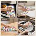 thumbnail image 5 of 4 Pcs Funny Kitchen Towels,Colorful Funny Dachshund Microfiber Dish Towels,Kitchen Tea Towels,Kitchen Towel Set (18" X 26"), 5 of 7