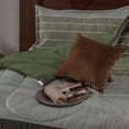 thumbnail image 2 of Set Edredón Polo One Bohemian Rayas Verde King Size, 2 of 5