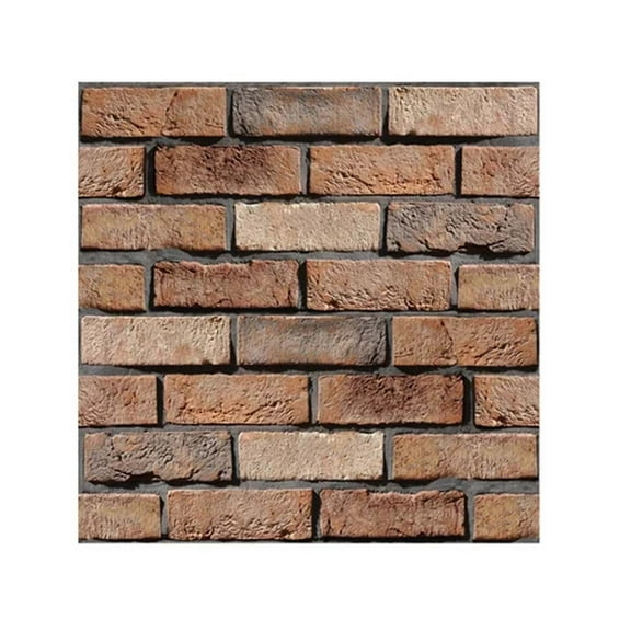 10PCS Brick Wallpaper Peel and Stick Brick Wallpaper 11.8x11.8inch Self Adhesive Removable Wallpaper Faux Brick Wallpaper Textured for Bedroom Living Room Bathroom Wall Decor Clearance