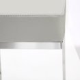 thumbnail image 4 of Ferrara White Stainless Steel Barstool - Set of 2, 4 of 4