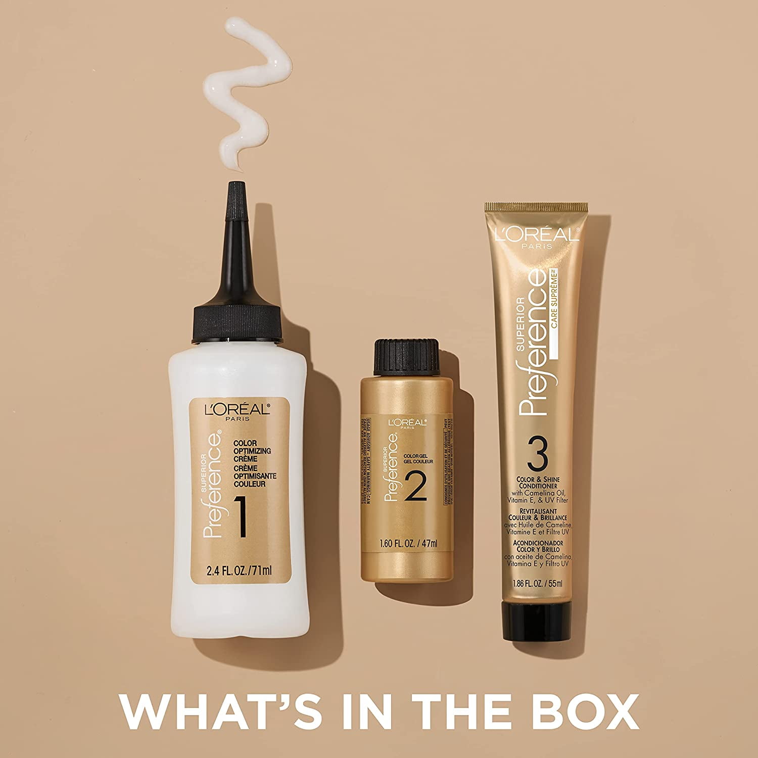 L'Oreal Superior Preference Les Blondissimes, LB02 Extra Light Natural Blonde (Natural) 1 ea (Pack of 3)