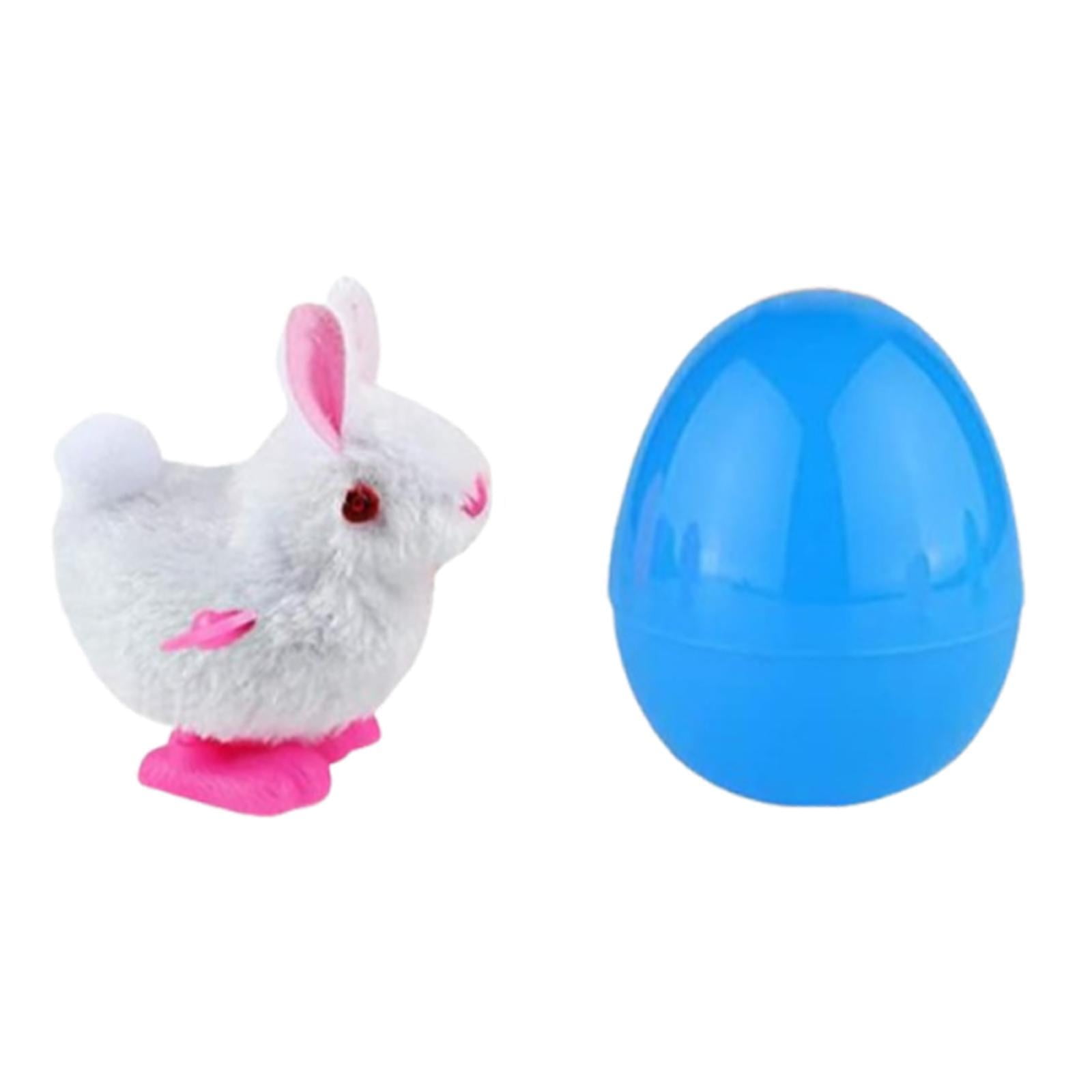 balikha Prefilled Easter Eggs with Bunny Toys,Basket Stuffers Fillers Gift,Kids Party Favors,Easter Eggs Filled with Bunny Toys , set of 24