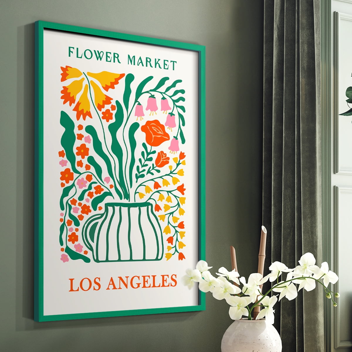 Matisse XXIX Framed Print - Solid Wood