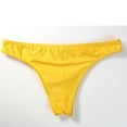 thumbnail image 3 of 2025 Clearance! 50% Off Clear! asdoklhq Plus Size Swimsuit Clearance Under $10,Men's Underwear Swim Trunks Low-rise Solid Smooth Men's Brief Swimming Briefs, 3 of 9