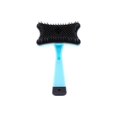 thumbnail image 1 of Blue Pet Grooming Comb Self-Cleaning Massaging Granules Removes Loose Hair for Dogs and Cats, 1 of 2