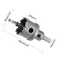 thumbnail image 2 of Unique Bargains Carbide Hole Saw Cutter Drill Bit for Stainless Steel Alloy, 40mm, 2 of 4