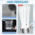 thumbnail image 5 of Handheld Showerhead with Temperature Display, High Pressure Shower Heads with 15 Layers Filtration Filtered, Silver, 5 of 8