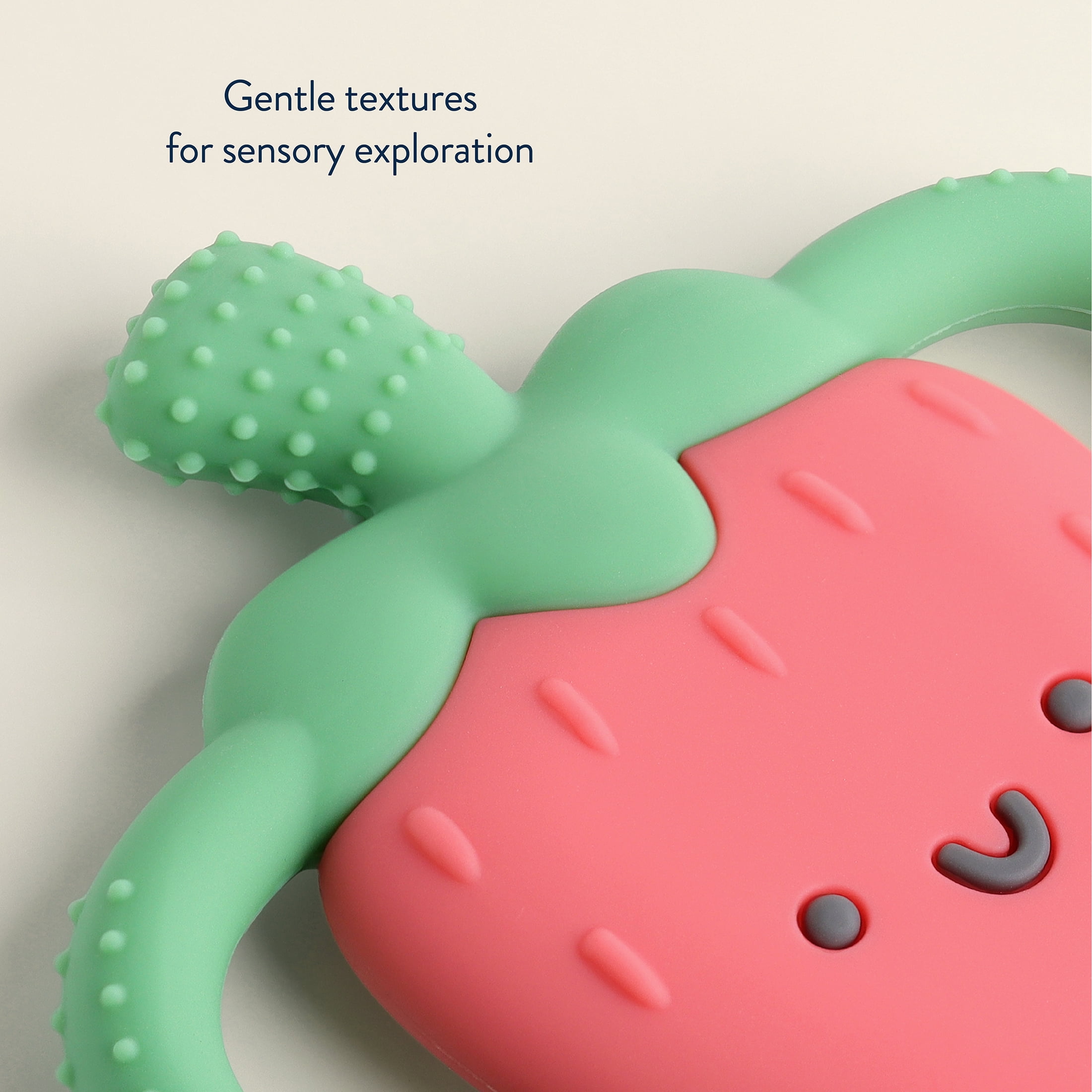 Itzy Ritzy Chew Crew Strawberry Teether