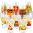 thumbnail image 1 of Vasos de plástico CUPLOOV para decoración de fiestas de acampada, 300 ml (100 unidades), 1 of 8
